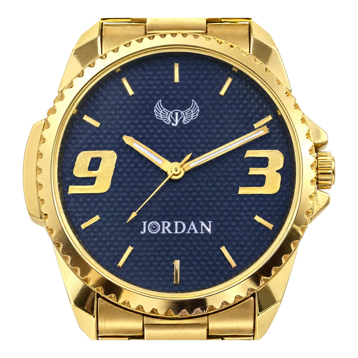 Gold Edge Blue, zoom