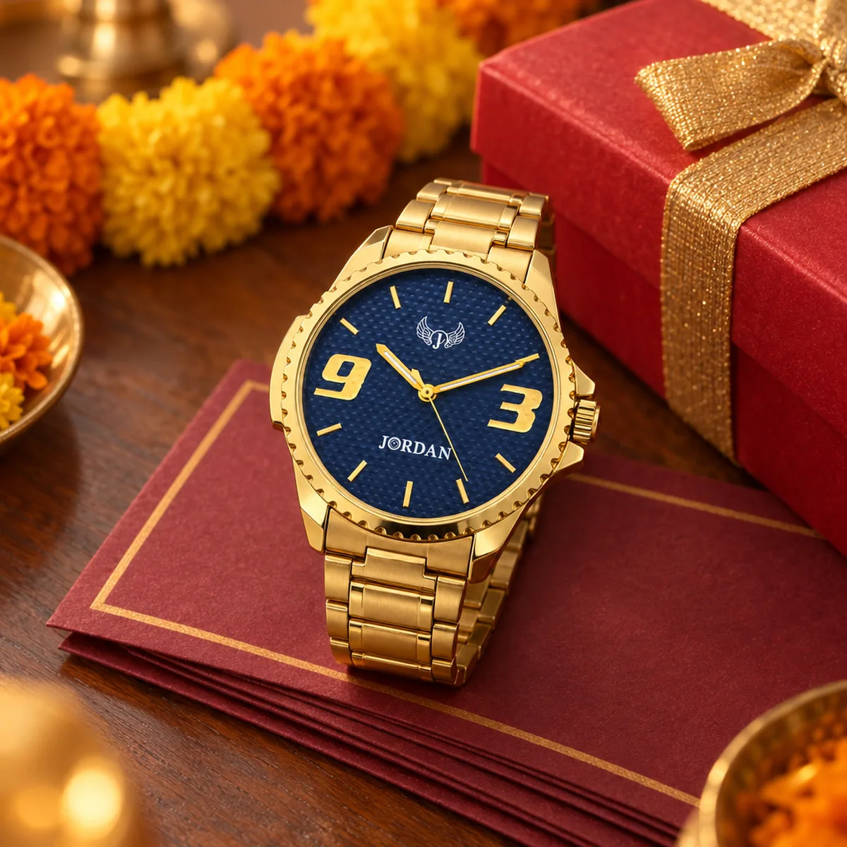 Gold Edge Blue, lifestyle
