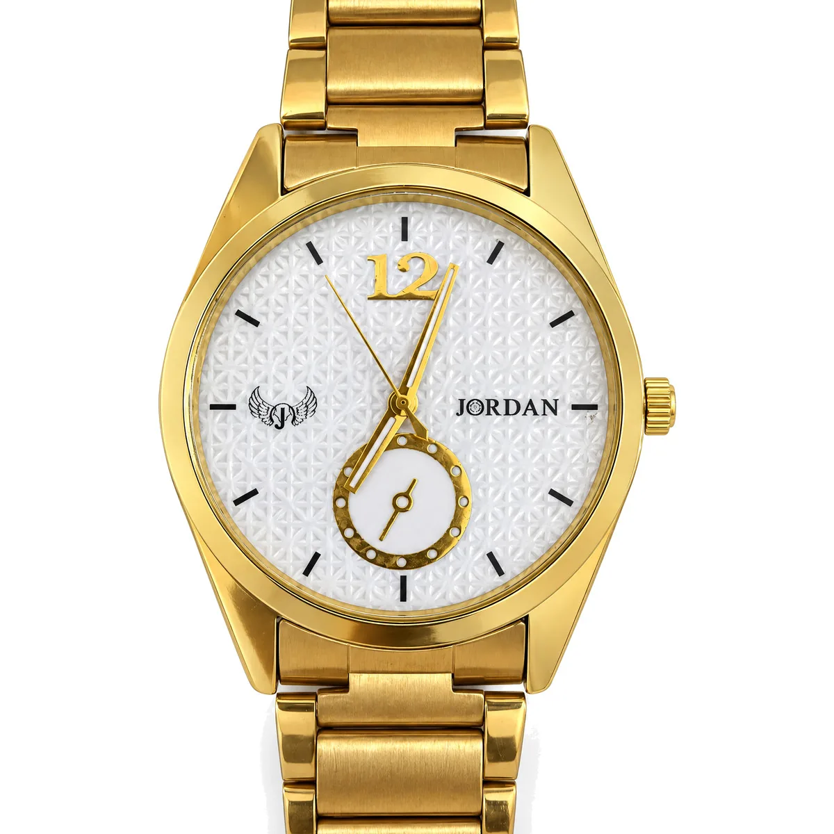 Gold Lattice White