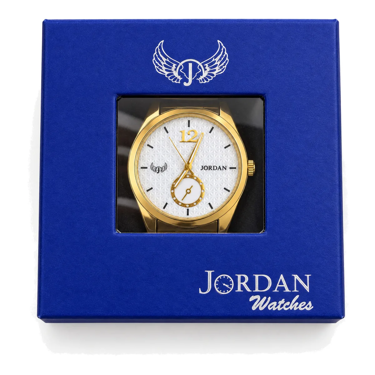 Gold Lattice White, box