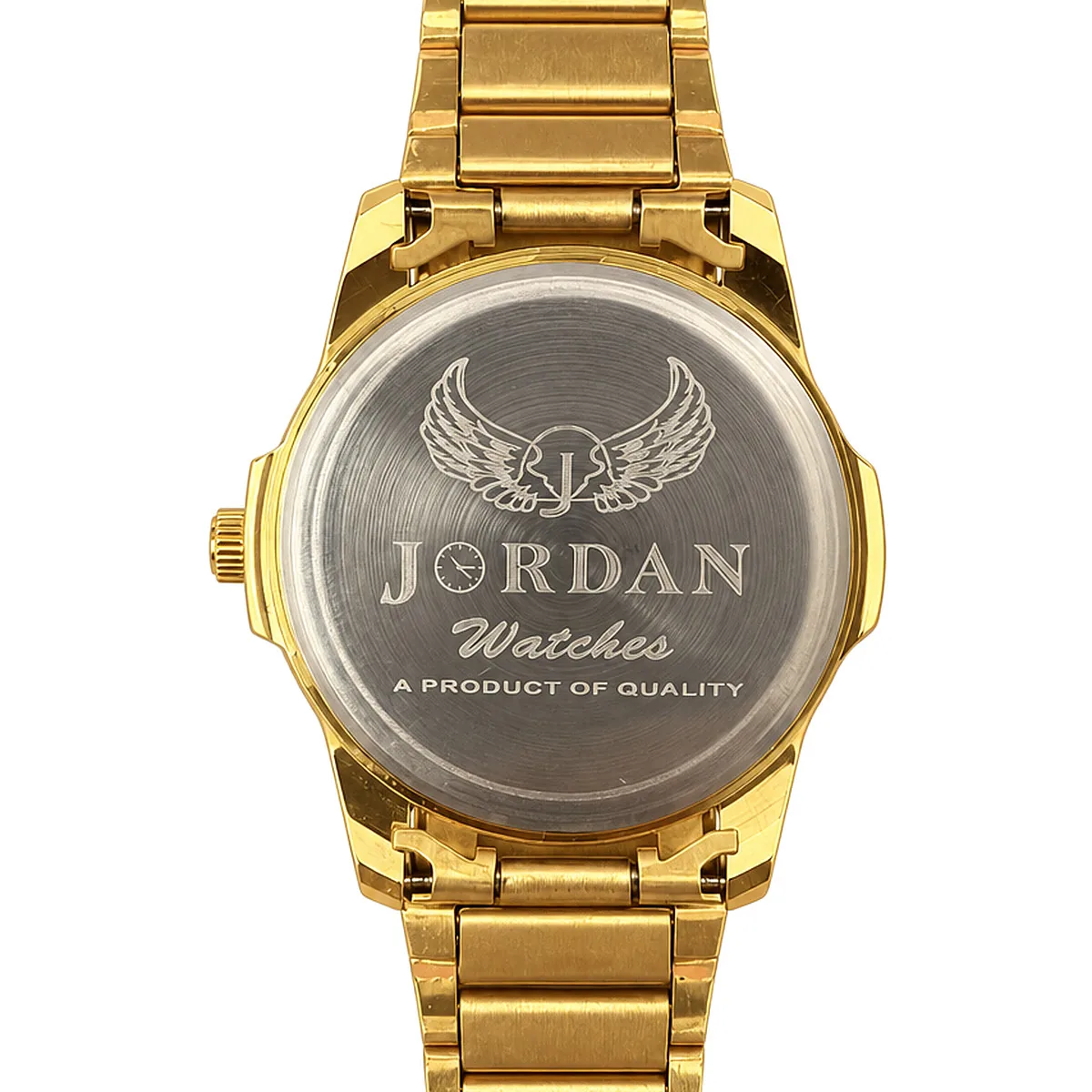 Gold Lattice Black, back