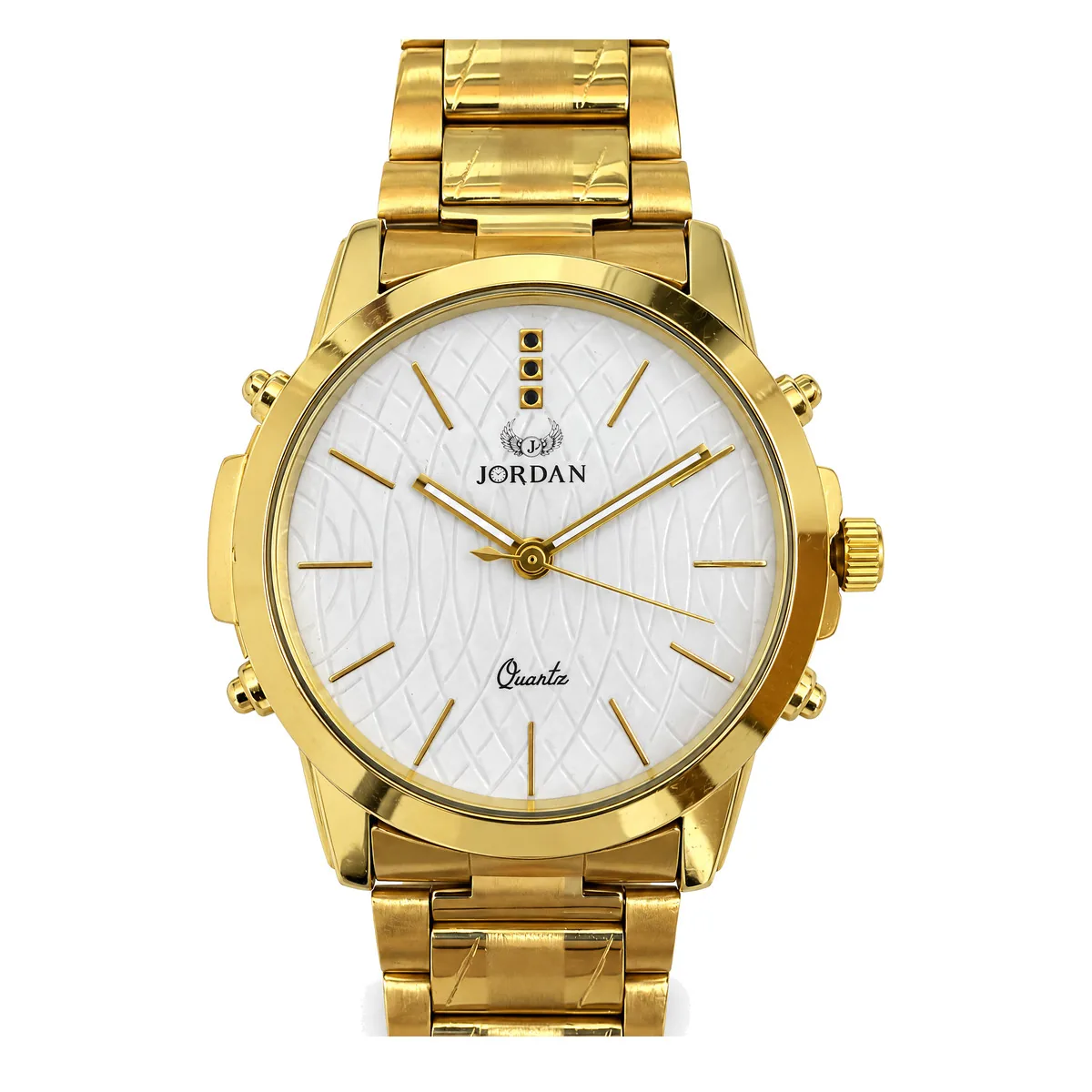 Gold Weave White
