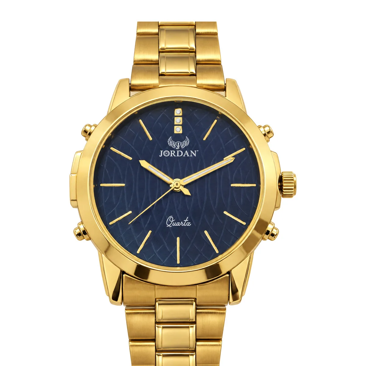Gold Weave Blue