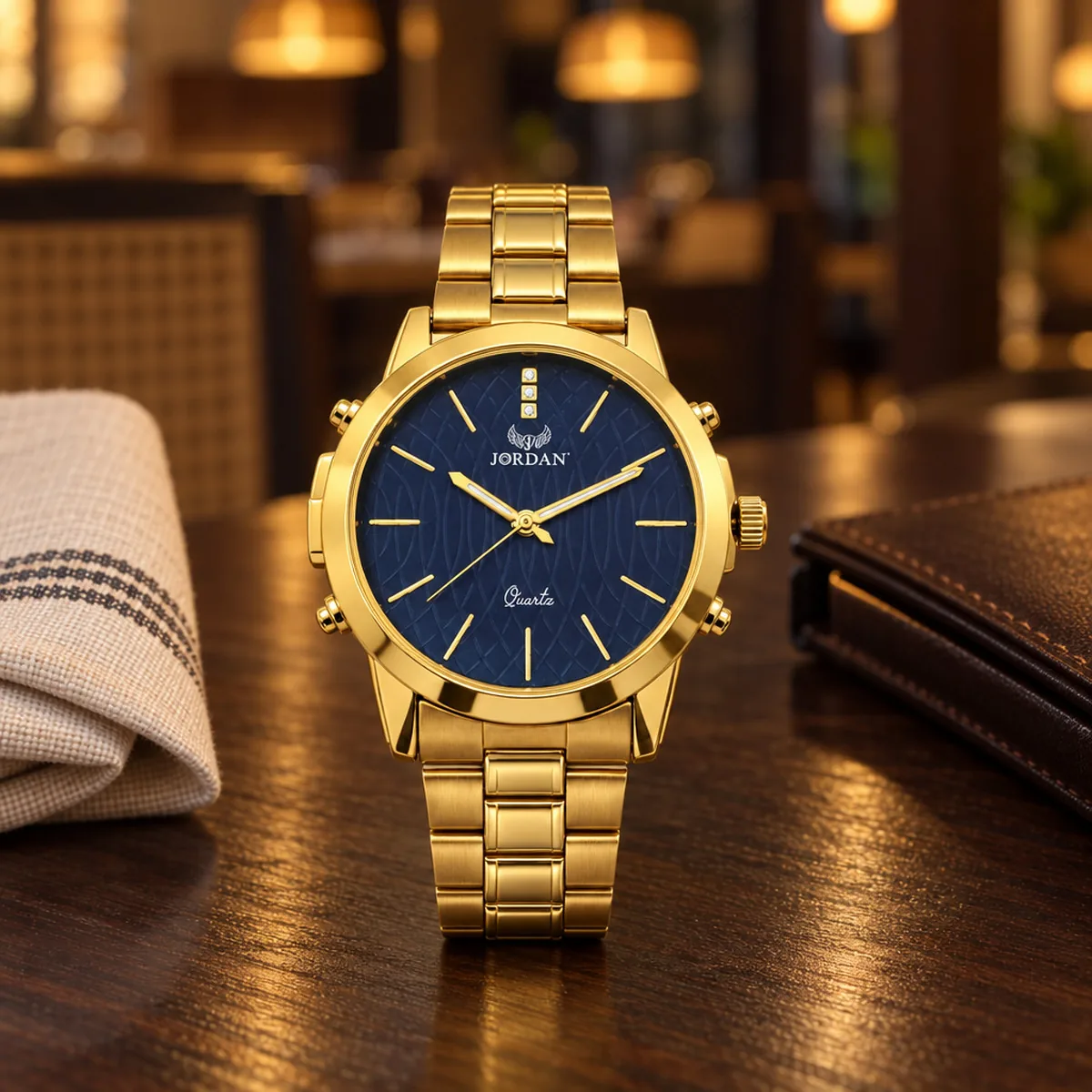 Gold Weave Blue, lifestyle