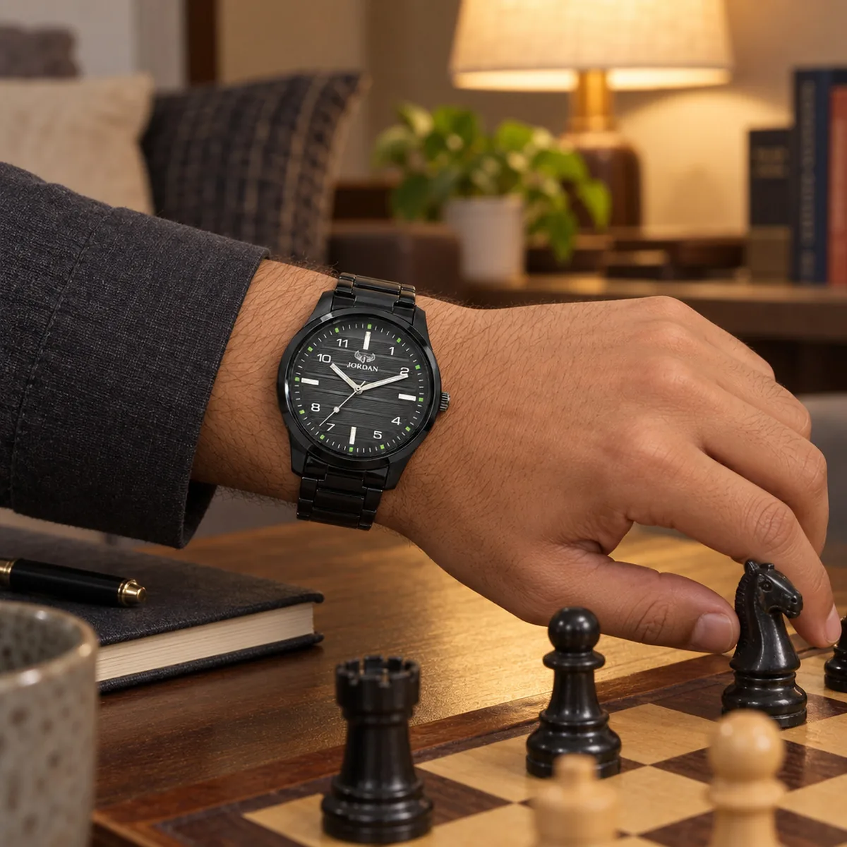 Stealth Line Black, wrist