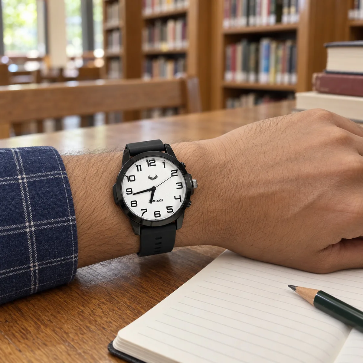 Stealth Bold White, wrist