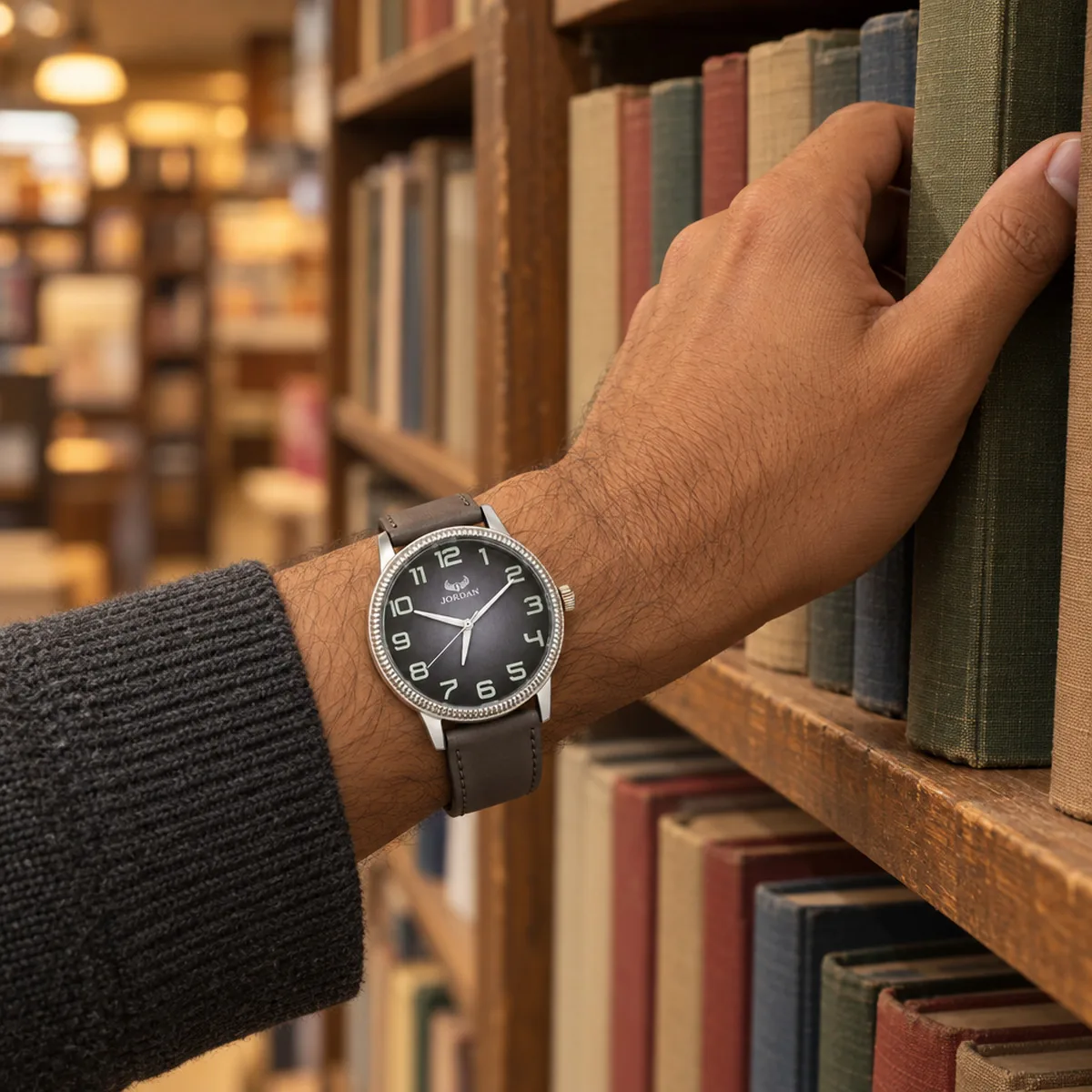Classic Coin Grey, wrist