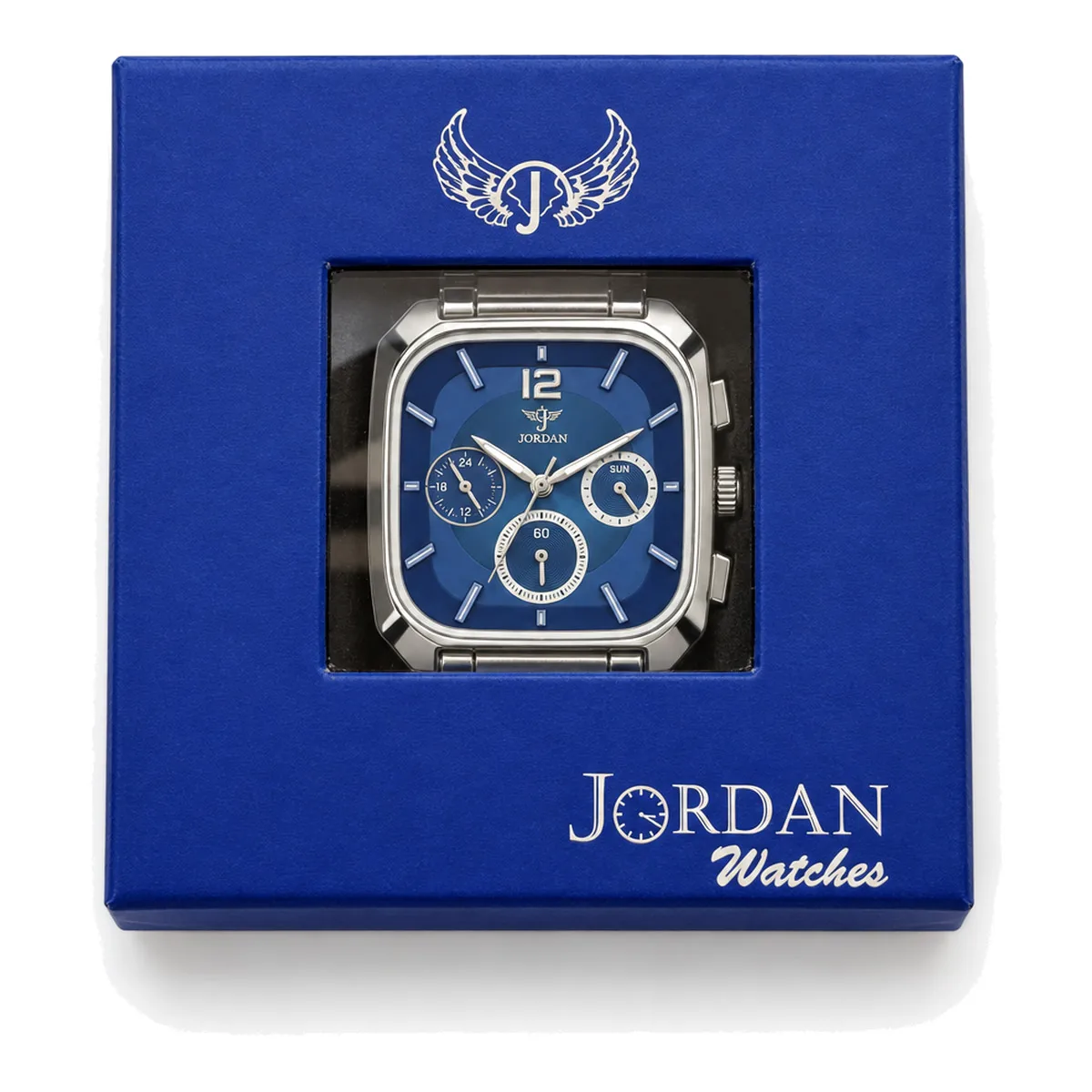 Square Blue, box
